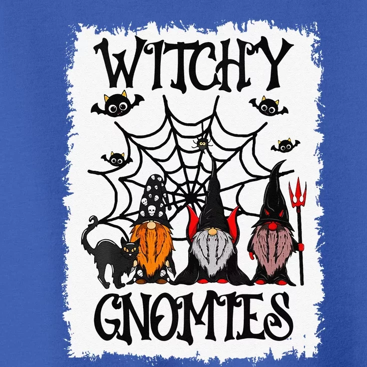 Witchy Gnomies Funny Gnome Halloween Matching Costume Gift Toddler T-Shirt