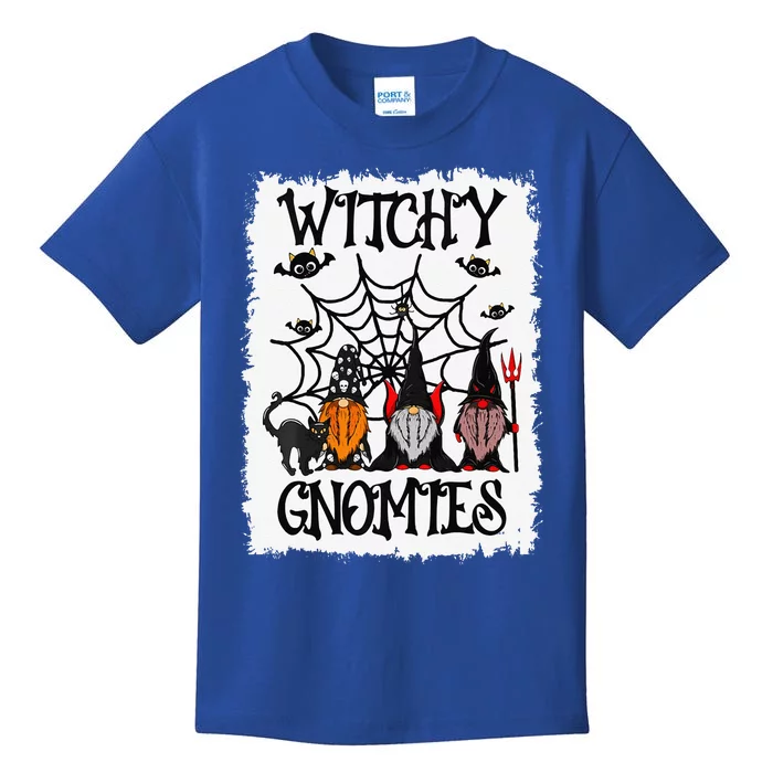 Witchy Gnomies Funny Gnome Halloween Matching Costume Gift Kids T-Shirt