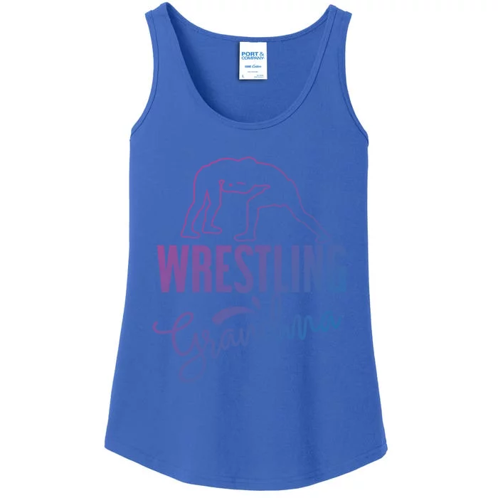 Wrestling Grandma For Wrestling Grandmother Gift Ladies Essential Tank