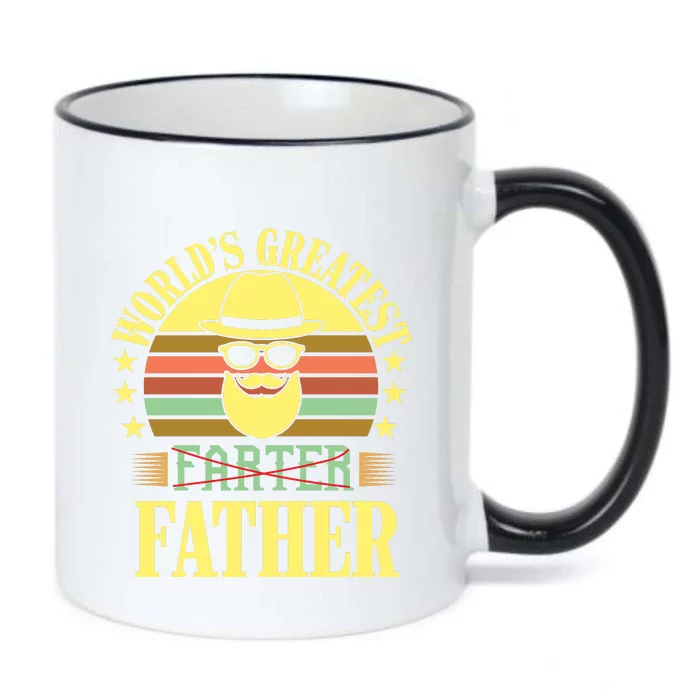 WorldS Greatest Farter Father Black Color Changing Mug