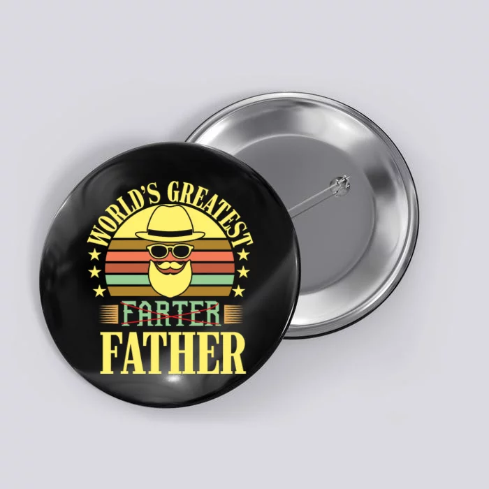 WorldS Greatest Farter Father Button