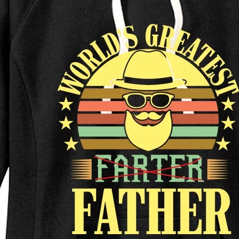 WorldS Greatest Farter Father Women's Fleece Hoodie