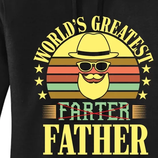 WorldS Greatest Farter Father Women's Pullover Hoodie