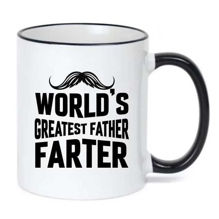 WorldS Greatest Father Farter Graphic Black Color Changing Mug