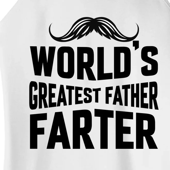 WorldS Greatest Father Farter Graphic Women’s Perfect Tri Rocker Tank