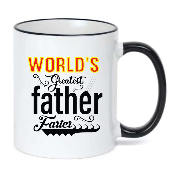 WorldS Greatest Father And Farter Black Color Changing Mug