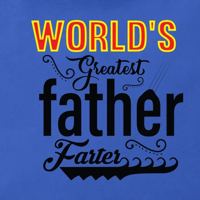 WorldS Greatest Father And Farter Zip Tote Bag