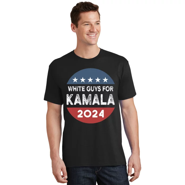 White Guys For Kamala Harris 2024 Election President T-Shirt