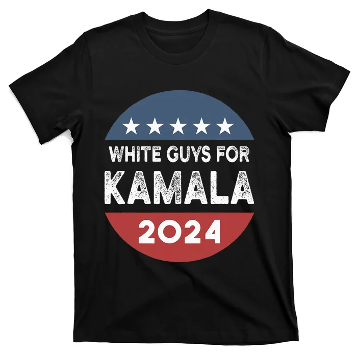 White Guys For Kamala Harris 2024 Election President T-Shirt