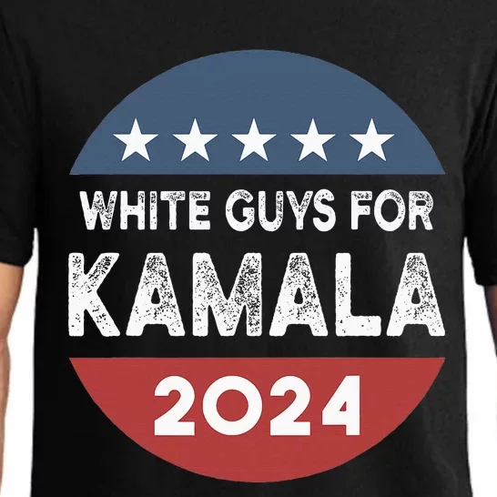 White Guys For Kamala Harris 2024 Election President Pajama Set