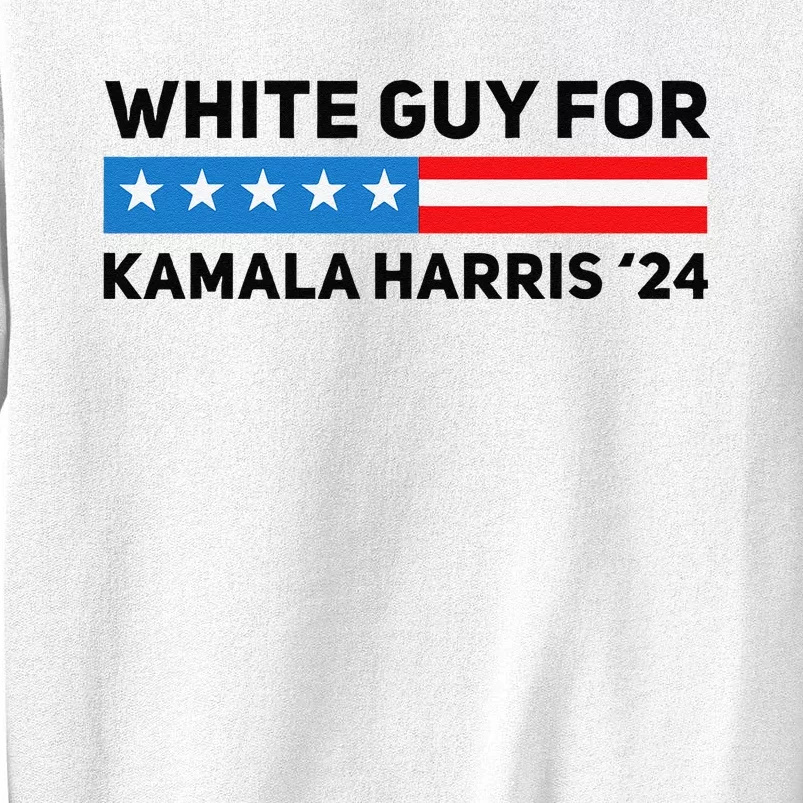 White Guy For Kamala Harris 2024 President Election Sweatshirt