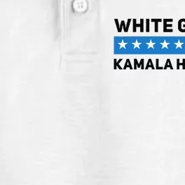 White Guy For Kamala Harris 2024 President Election Dry Zone Grid Performance Polo