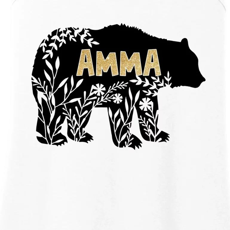 Wo Gift For Grandmother Gift Amma Bear Gift Ladies Essential Tank