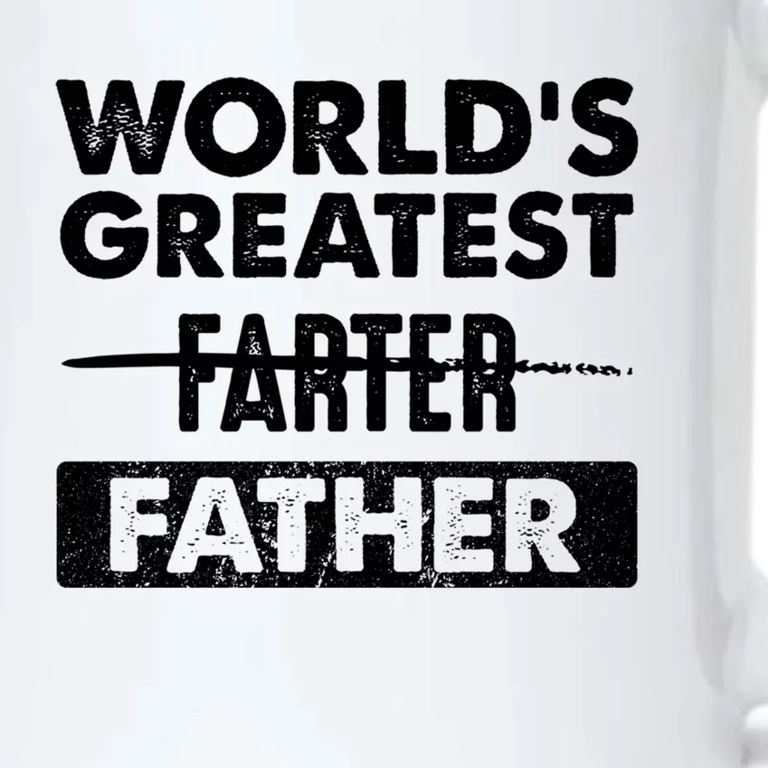 Worlds Greatest Farter Father Funny Dad Dad Quote Gift Black Color Changing Mug