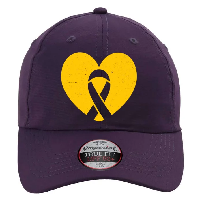 Wear Gold For Childhood Cancer Awareness Ribbon The Original Performance Cap