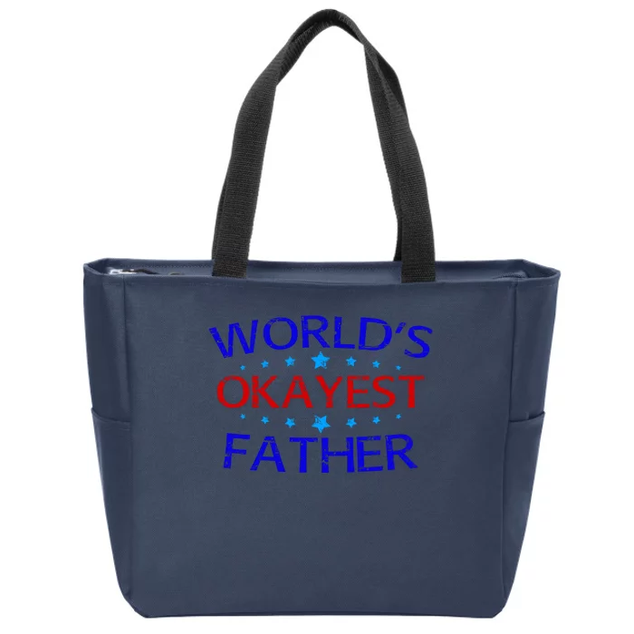 World's Greatest Father Zip Tote Bag