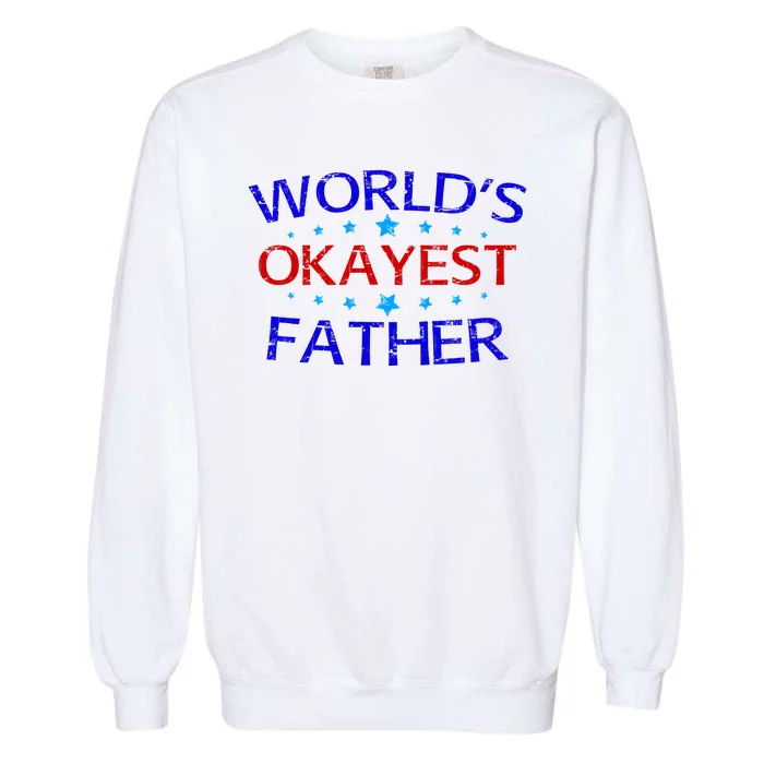 World's Greatest Father Garment-Dyed Sweatshirt