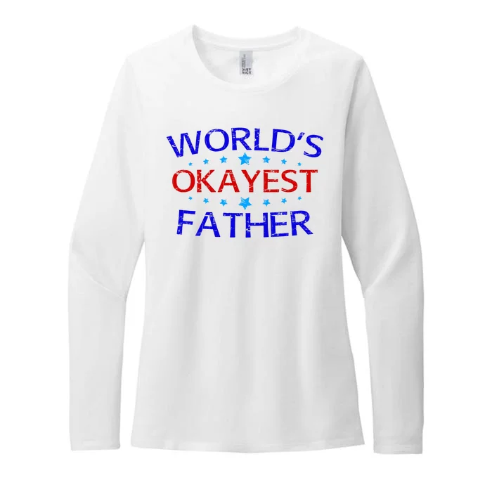 World's Greatest Father Womens CVC Long Sleeve Shirt