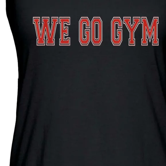 WE GO GYM WORKOUT Ladies Essential Flowy Tank