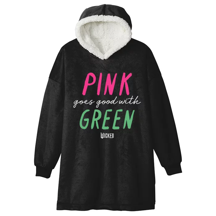 Wicked Goes Good With Green Hooded Wearable Blanket