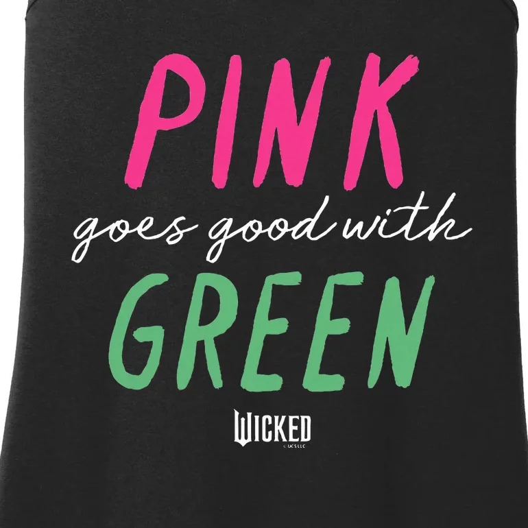 Wicked Goes Good With Green Ladies Essential Tank