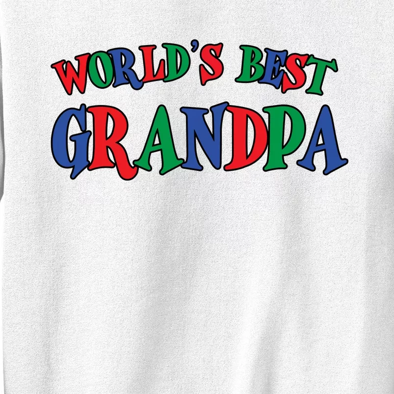 World's best 2025 grandpa sweatshirt