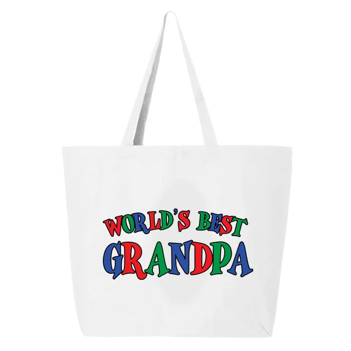 World's Greatest Grandpa 25L Jumbo Tote