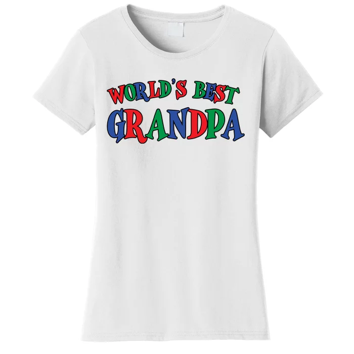 World's Greatest Grandpa Women's T-Shirt