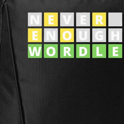 Word Game Gift City Backpack