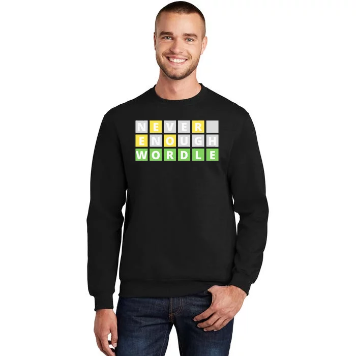 Word Game Gift Tall Sweatshirt