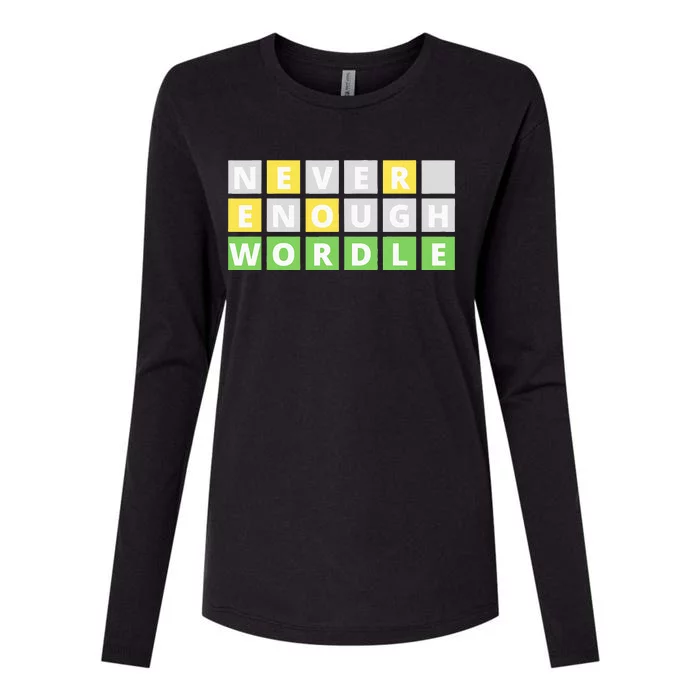 Word Game Gift Womens Cotton Relaxed Long Sleeve T-Shirt