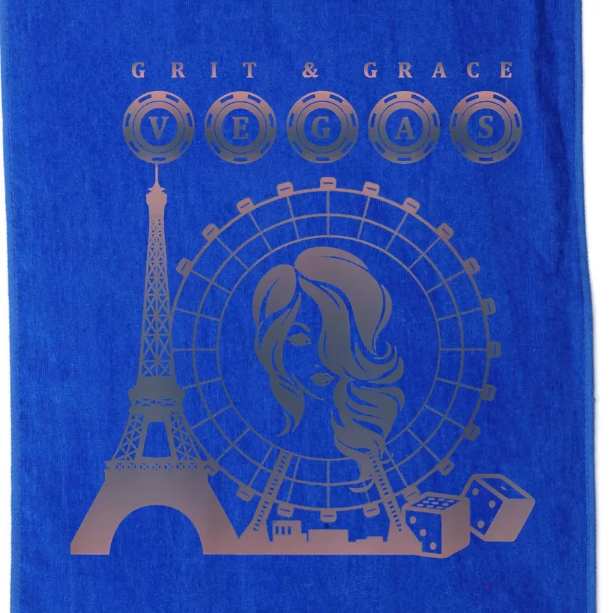 Womens Grit & Grace Take VEGAS Platinum Collection Golf Towel