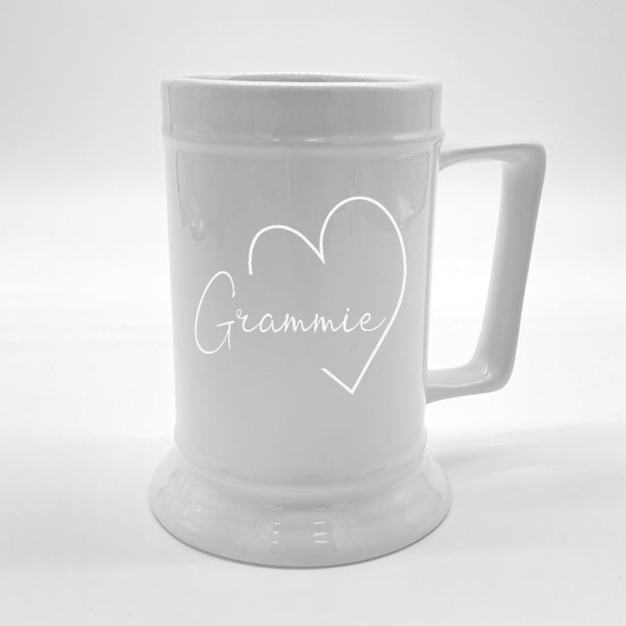 Womens Grammie Gift Grandma Christmas Mother's Day Front & Back Beer Stein