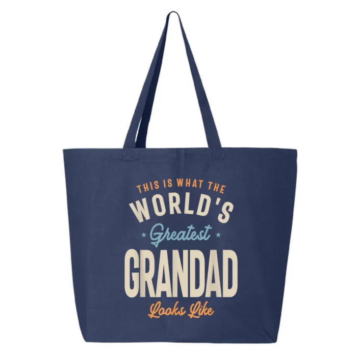 Worlds Greatest Grandad 25L Jumbo Tote