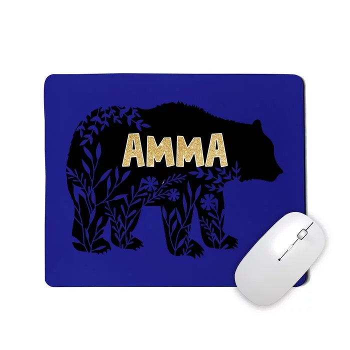 Wo Great Gift For Grandmother Great Gift Amma Bear Gift Mousepad