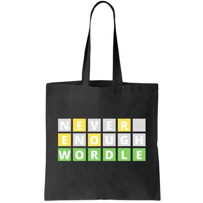 Word Game Gift Tote Bag