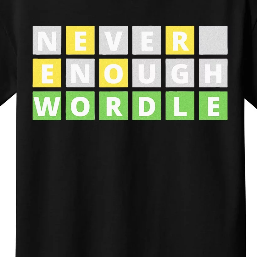 Word Game Gift Kids T-Shirt