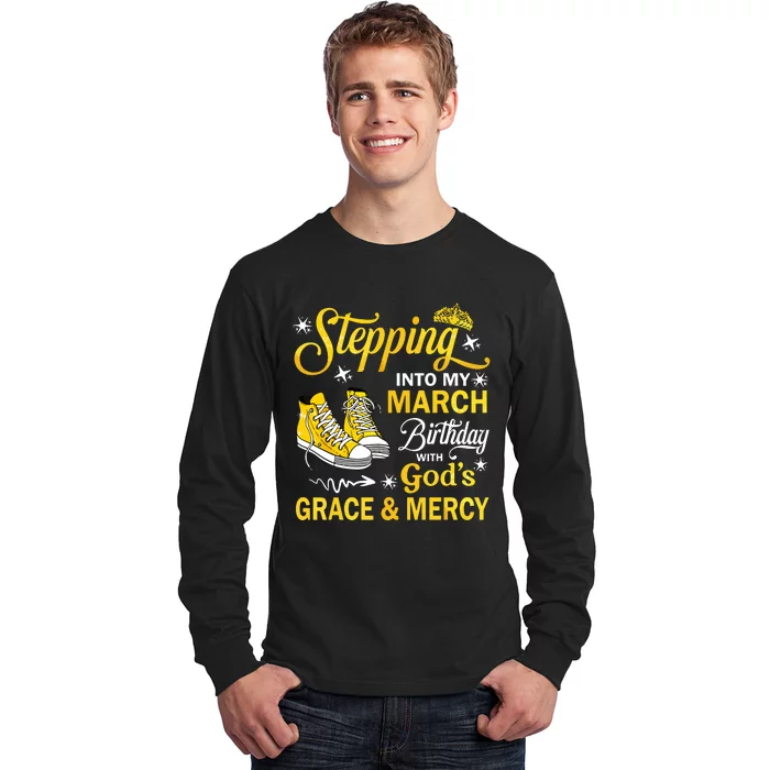 With Gods Grace Mercy Long Sleeve Shirt