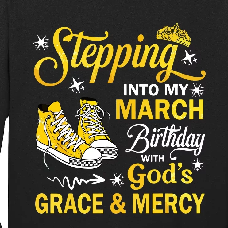 With Gods Grace Mercy Long Sleeve Shirt