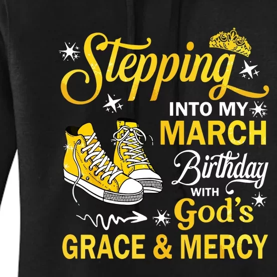 With Gods Grace Mercy Women's Pullover Hoodie