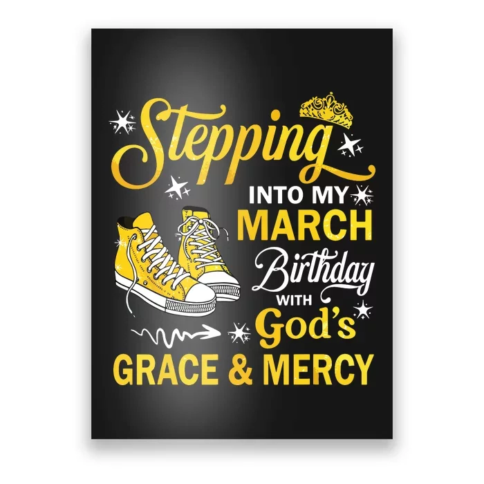 With Gods Grace Mercy Poster