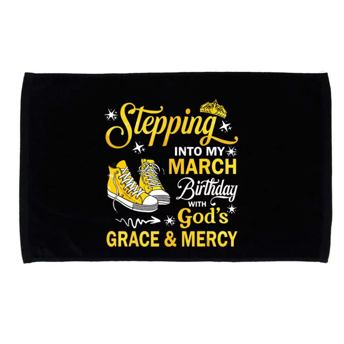 With Gods Grace Mercy Microfiber Hand Towel