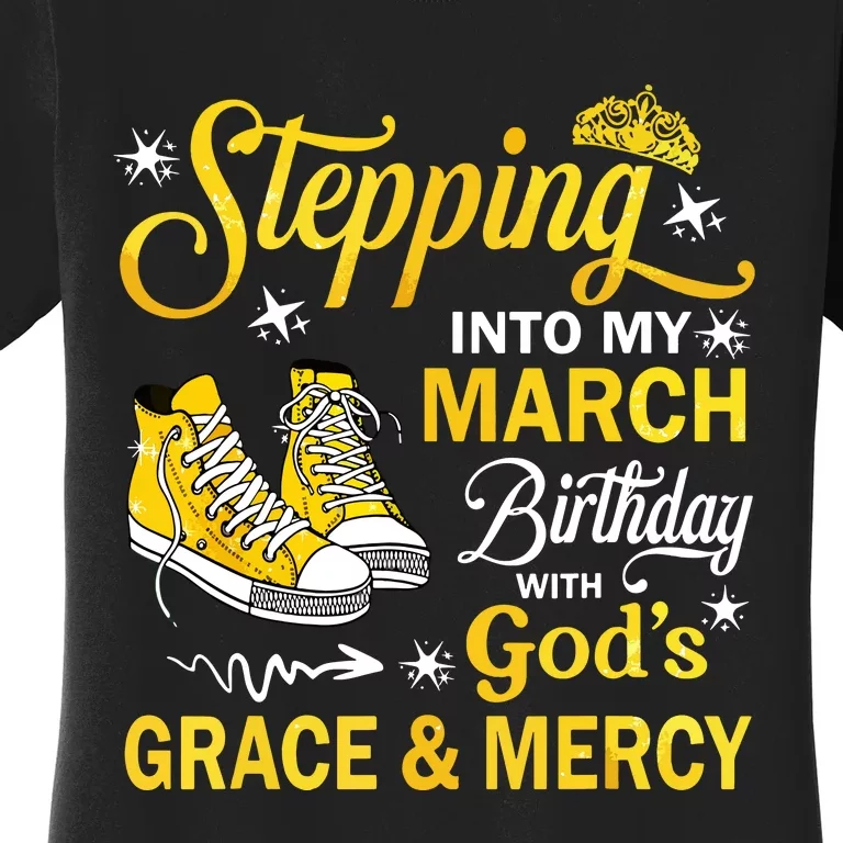 With Gods Grace Mercy Women's T-Shirt