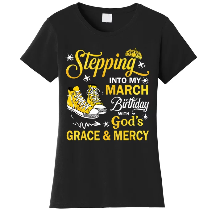 With Gods Grace Mercy Women's T-Shirt