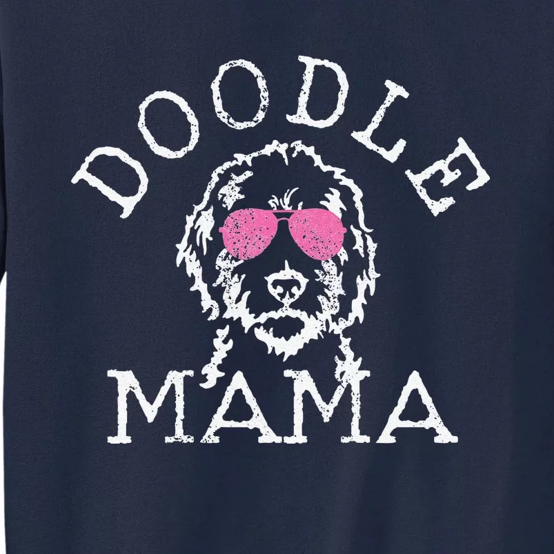 Womens Goldendoodle Golden Doodle Mama Dog Mom Funny Cute Gift Tall Sweatshirt