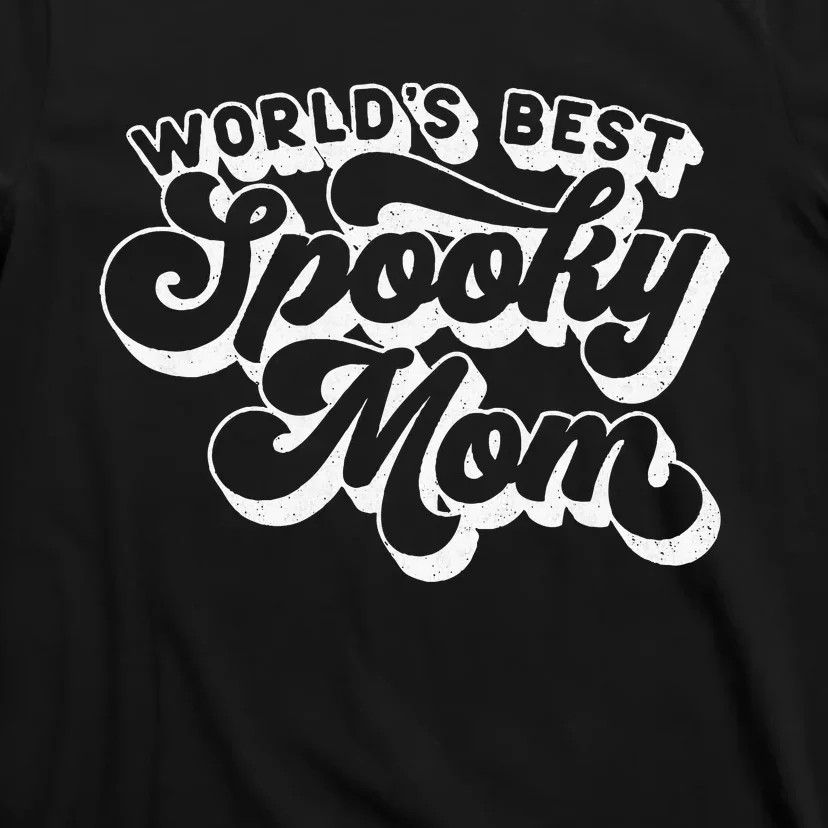 Women Goth Graphic Momster WorldS Best Spooky Mom T-Shirt