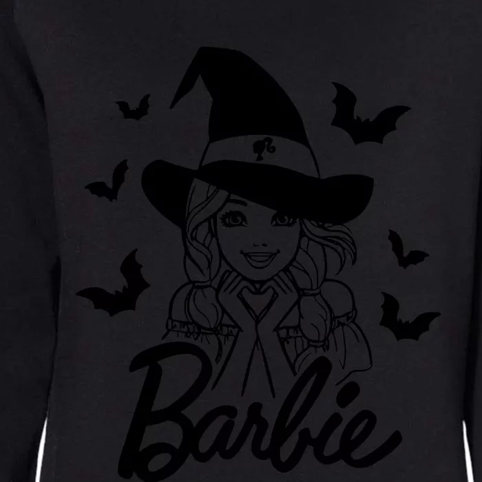 Witch Girl Halloween Womens California Wash Sweatshirt