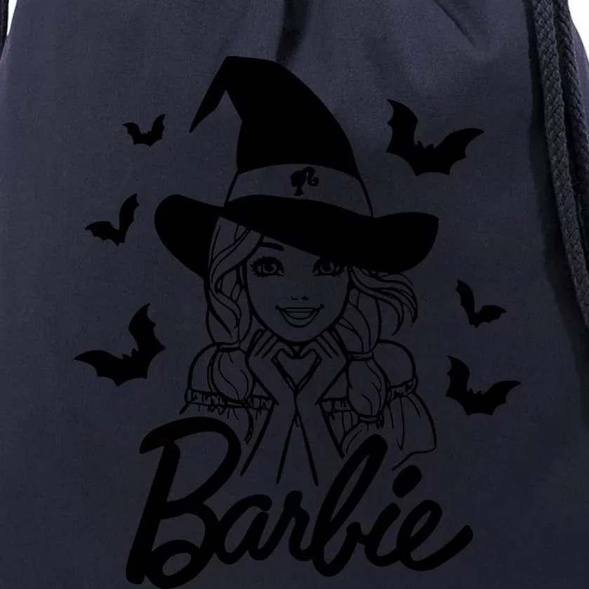 Witch Girl Halloween Drawstring Bag