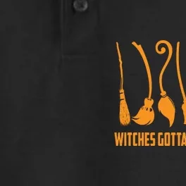 Witches Gotta Have Options Dry Zone Grid Performance Polo