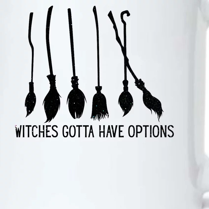 Witches Gotta Have Options Funny Halloween Black Color Changing Mug